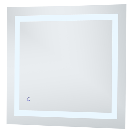 Elegant Decor Helios 27" X 30" Hardwired Led Mirror W/Touch Sensor And Color Chngng MRE12730